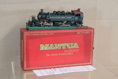 MANTUA 351600 Locomotive à Vapeur HO 1:87 DCC Ready WEYERHAEUSER - Photo 1/4