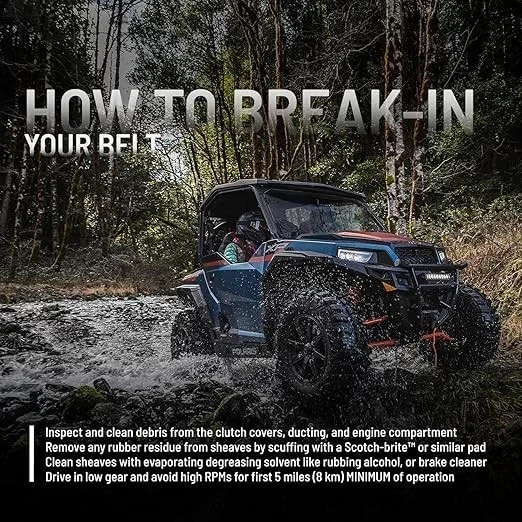 Polaris Drive Belt for Ranger XP 1000, Crew XP 1000, RZR RS1, XP & XP 4 Turbo, X Foto 4 de 4