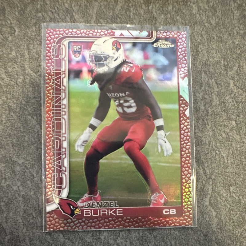 Topps Chrome 2026 Pig Skin Denzel Burke Arizona Cardinals #368 Rookie