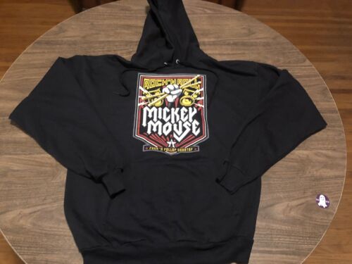 Sudadera con capucha grande negra de Walt Disney World Mickeys Rock N Roller Coaster - Imagen 2 de 7