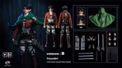 Levi Ackerman YIBO TOYS Niren Studio Action Figure Version B 1/6