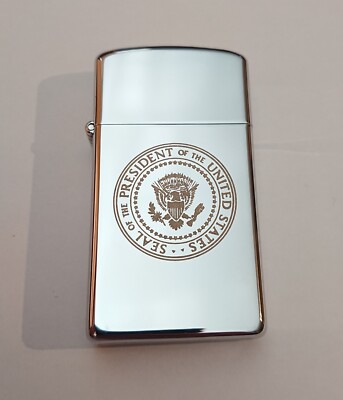 Seal of the President Ronald Reagan Whitehouse Gift Zippo Lighter 1983 Mega Rare