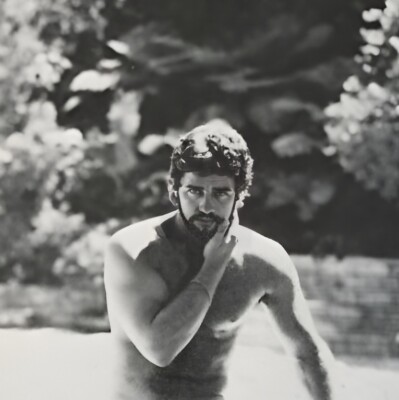 VINTAGE MALE PORTRAIT #0124-254-BC -bill cable 1979 - free shipping usa