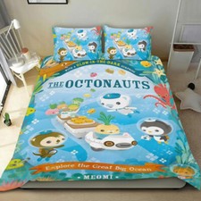 Octonauts Bedding Sets 3 Piece Twin Lightweight For Kids Bed Duvet Cover Set
