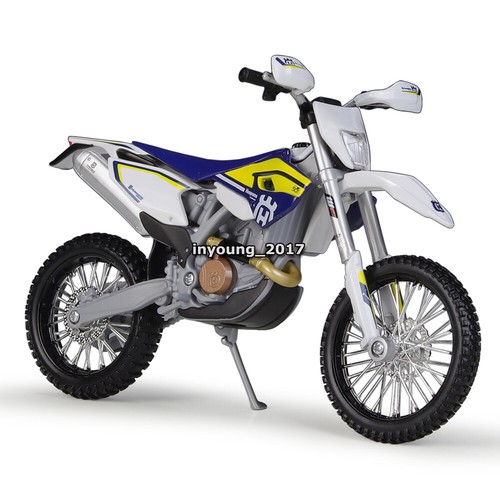 1/12 Husqvarna FE 501 Motorcycle Model Diecast Dirt Bike Toy Vehicle for Kids - Picture 3 of 10