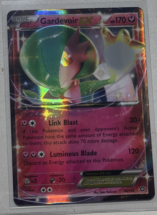 Gardevoir EX Ultra Rare - 78/114 XY Steam Siege - Pokemon TCG Mint/NM