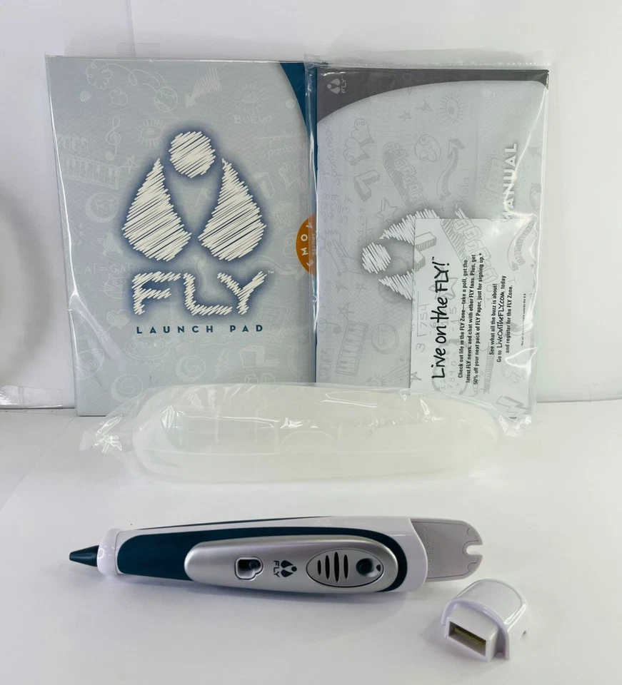 LeapFrog Fly Pentop Computer Power on Paper Digital Interactive Learning System - Image 4 of 4