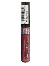 Rimmel Vinyl Mirror Shine Lip Gloss # 167 Delirious (Mauve), 0.20 fl. oz. (1)