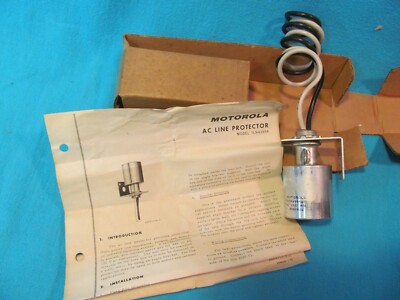 NEW RARE 1970's MOTOROLA AC LINE PROTECTOR TLN4399A 80C84998BO 8167603 IN BOX