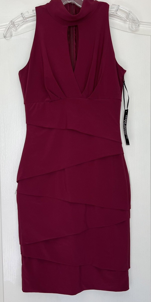 WHBM White House Black Market Burgundy Red Instantly Slimming Dress Women 0 NWT | eBay WHBM White House Black Market Burgundy Red Instantly Slimming Dress Women 0 NWT | eBay
