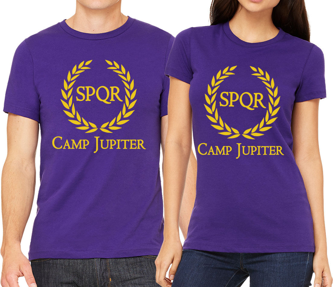 Camp Jupiter - Camp Half-Blood Chronicles Branches T-Shirt - Percy Jackson  and Olympian SPQR Adult Unisex T-Shirt - Halloween Costume 2021