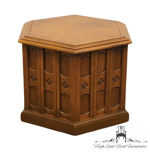 DREXEL FURNITURE Esperanto Collection Spanish Mediterranean Style Hexagonal S... - Picture 3 of 10