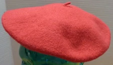 RED HAT SOCIETY PORT TOWNSEND PTFF FILM FESTIVAL BERET HAT OSFM 100% WOOL VGC 11