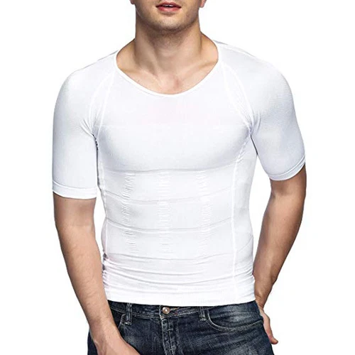 Be-In-Shape Men's Slimming Body Shaper Underwear Vest Tummy Control Tank Tops UK - Picture 28 of 33