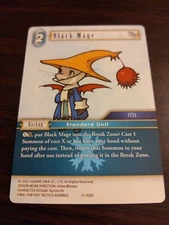 Final Fantasy TCG Opus XI Black Mage 11-032C