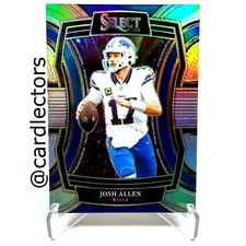 2023 Panini Select Football JOSH ALLEN Phenomenon #PH-JAL Silver PRIZM SP BILLS