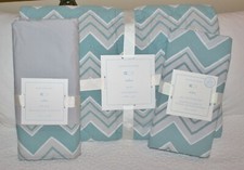 POTTERY BARN SOHO BEDDING SET - BLUE
