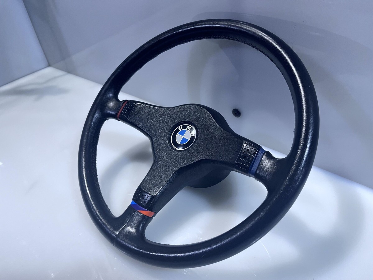 BMW E30 ORIGINAL MTECH 1 LEATHER STEERING 385MM 11528964- R6S1 | eBay 