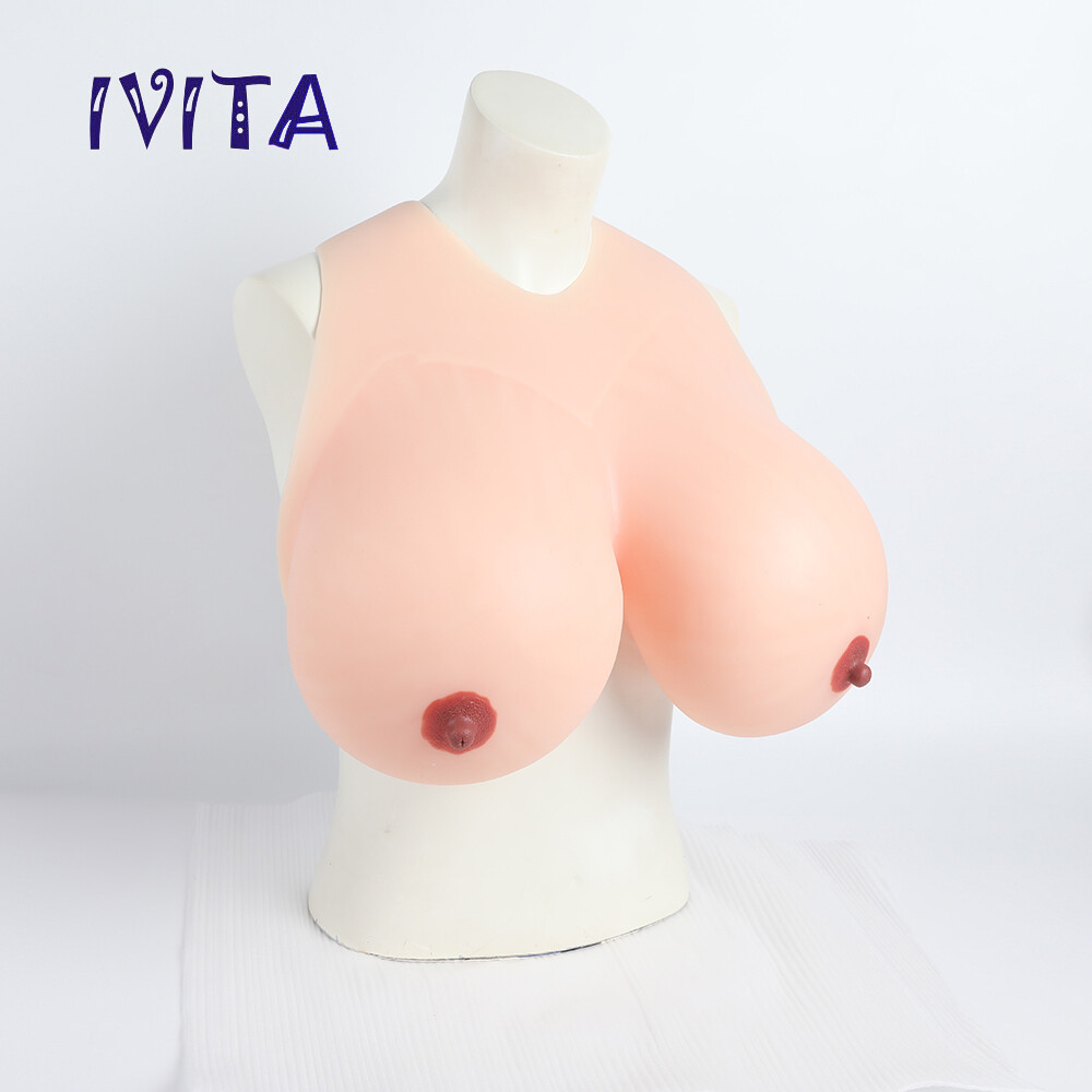 Huge Size Silicone Breast Forms KK Cup Large Boobs Transgender Breasts |  eBay