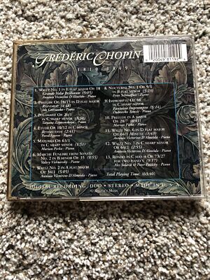 Chopin: Masterpiece Collection Classical Music CD 1810-1849 Volume