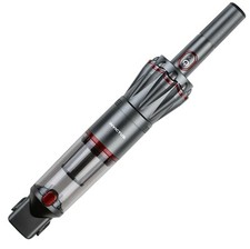 Genius Invictus One 1.0 Handstaubsauger Set 9tlg. kabellos beutellos grau weiß