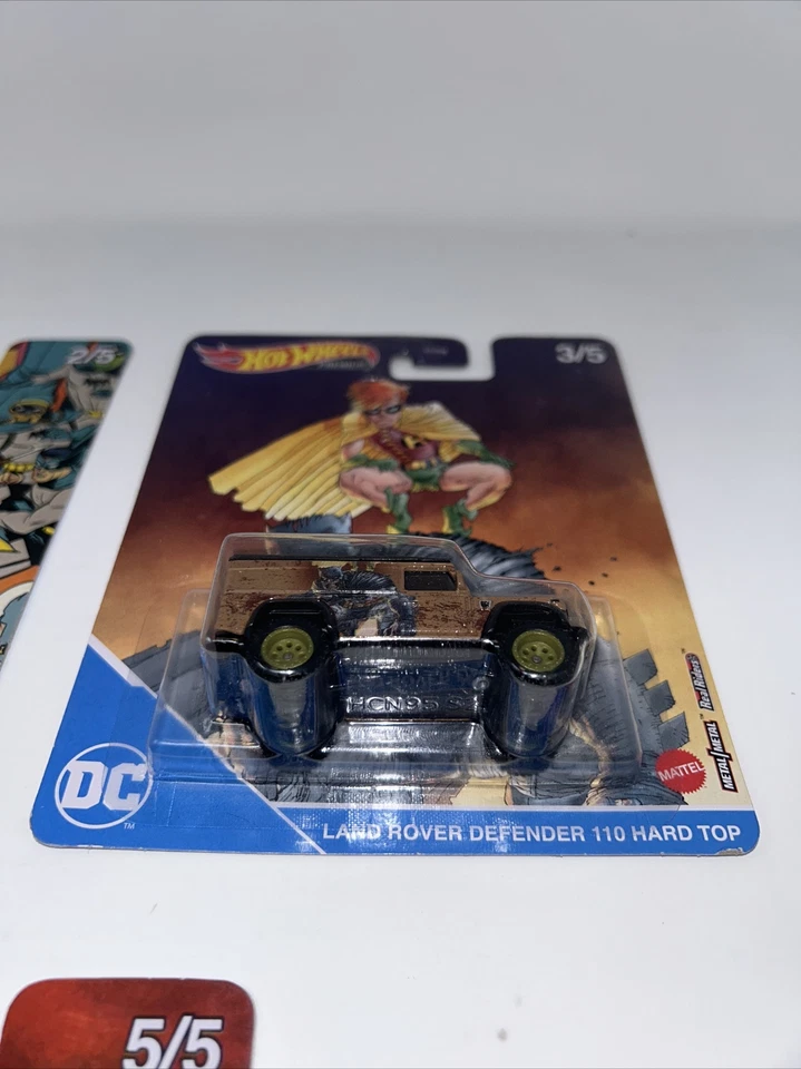 2021 Hot Wheels Premium Pop Culture Batman Lot - Image 4 of 4