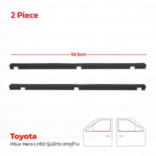 Outer Weatherstrip Door Belt Rubber + Vent Fits Toyota Hilux Hero 1984 - 1988