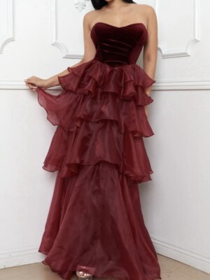 METALLIC MESH LAYERED RUFFLE MAXI DRESS | eBay METALLIC MESH LAYERED RUFFLE MAXI DRESS | eBay