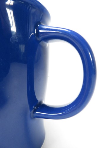 Starbucks Coffee Bone China Blue Coffee Mug, Embossed White Logo 2009 - Picture 13 of 23
