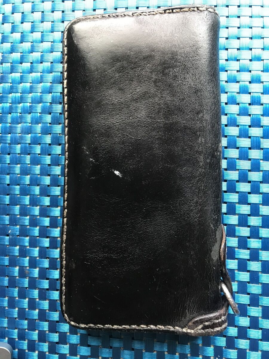 The Flat Head Cordovan Long Wallet Jump Ring Leather Bifold The Flat Head Cordovan Long Wallet Jump Ring Leather Bifold