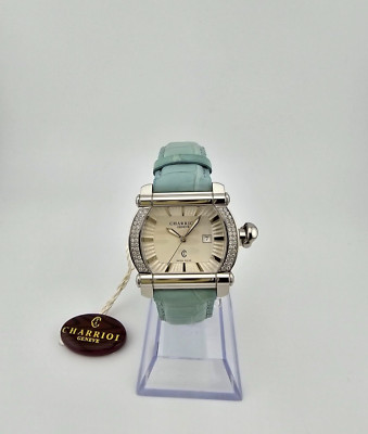 Charriol Women's Swiss Luxury Diamond Accents Ladies Watch - CAT-81-2-84-T021