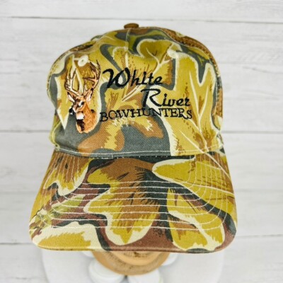 White River Bowhunters Baseball Hat Cap Adjustable Camouflage