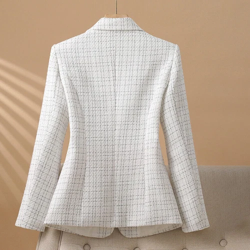 Womens Fall Winter Slim Casual Career Elegant Workwear Suits Blazer Jacket Coats - Foto 7 di 12