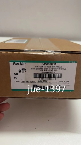Panduit Giga TX Cat6 Network jack CJ688TGBU CJ688TGIW CJ688TGGR CJ688TGRD Qty 50 - Picture 12 of 30