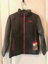 The North Face Girls Denali Jacket Graphite Grey NWT MSRP 99.00
