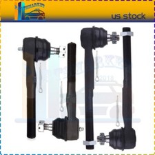 Fits For 2004 Ford F-250 Heritage RWD Front 2x Outer 2x Inner Tie Rod Ends Kit