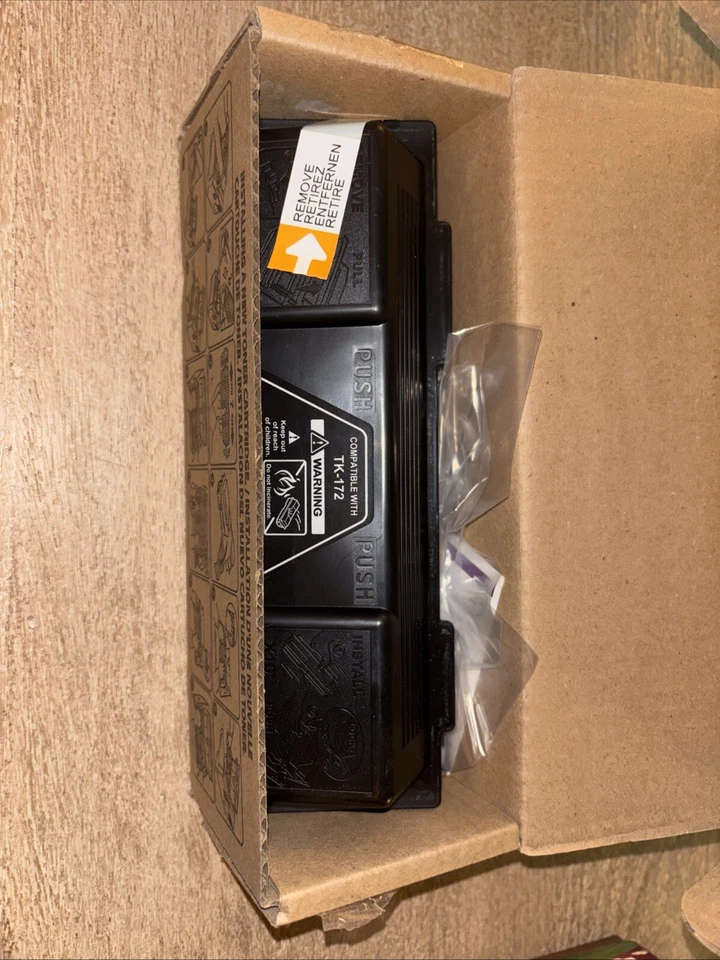 Lote de 2 cartuchos de tóner negro TK-172 NUEVO EN CAJA para Kyocera FS-1320D FS-1370DN P2135dn Foto 2 de 2