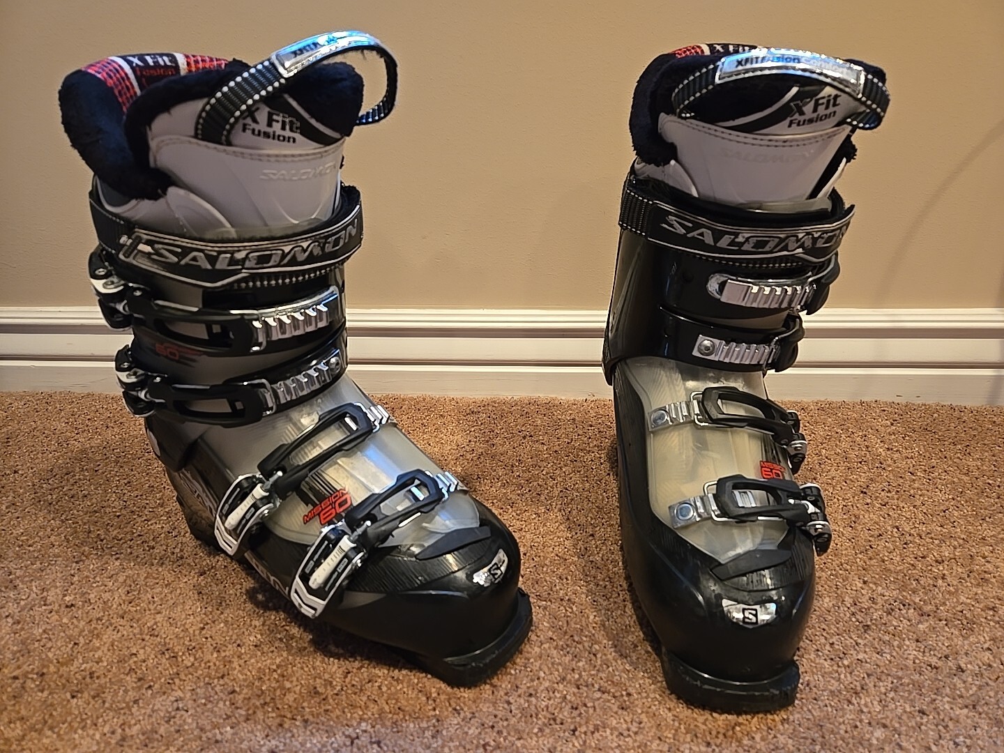 Scarponi da sci Salomon Energyzer Mission 60 Mondo 26 26 5 guscio esterno 307 mm X Fit