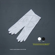 4-Way Stretch Matte Finish Satin Gloves 4BL Youth Size(13-16yrs) 