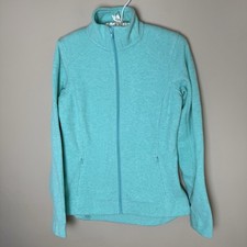 NWT Duluth Trading Frost Lake Fleece Full Zip Jacket Womens XS Extra Small Green