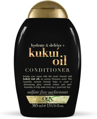OGX Kukui Oil Conditioner für krauses Haar, 385 ml