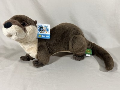Wild Republic River Otter Plush Stuffed Animal 15  NWT Dated 2012