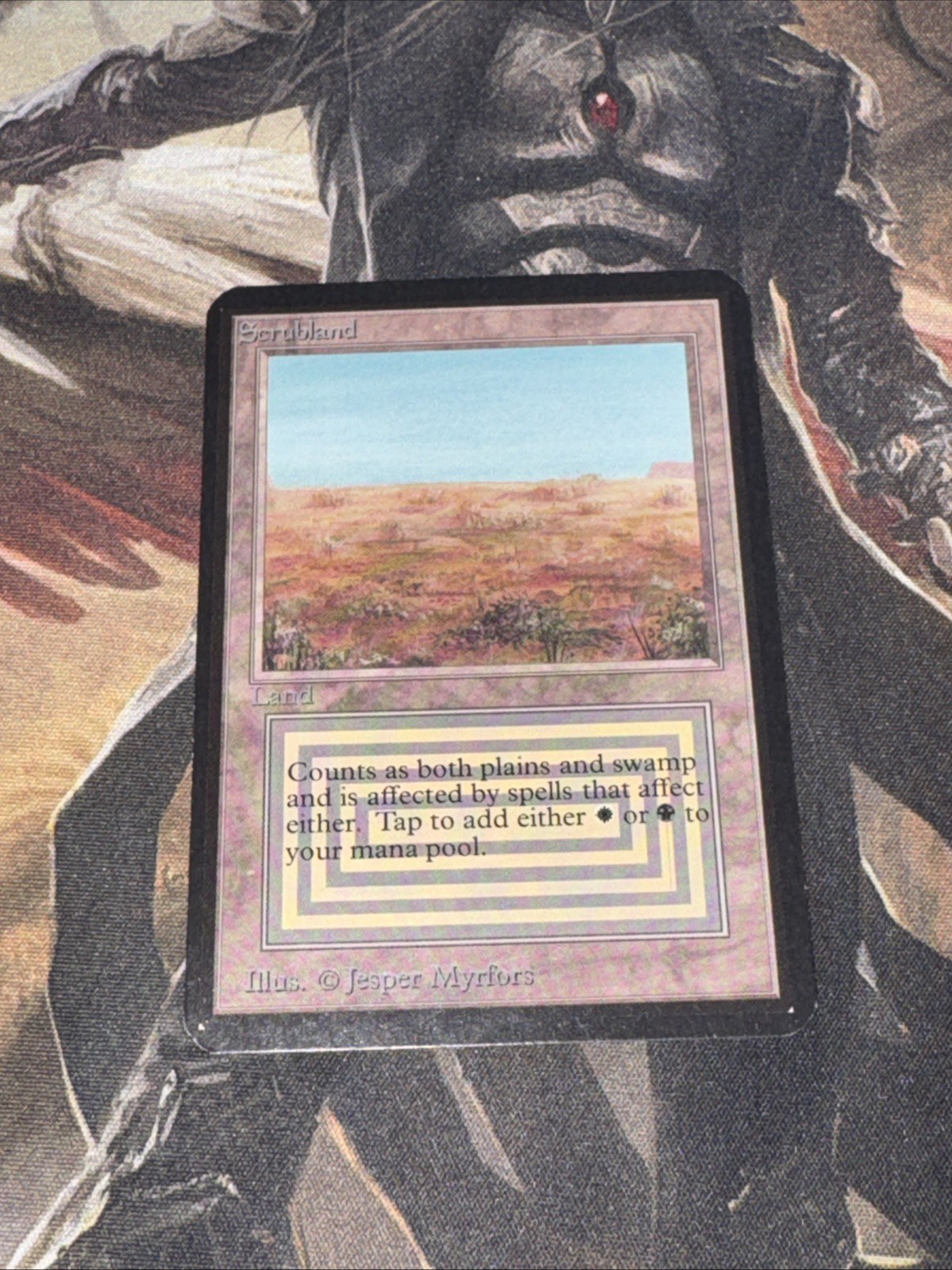 Scrubland X1 Mtg Alpha Nm