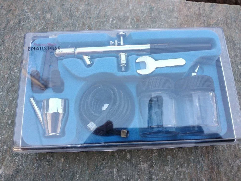 Airbrush CHINA MADE Badger 150 like, double action siphon feed, NEU!!!