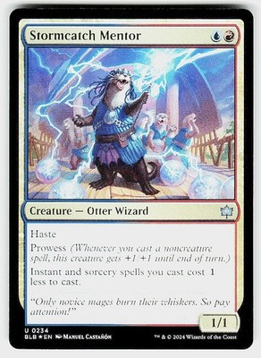 Stormcatch Mentor Foil U Bloomburrow 234 NM