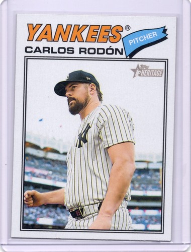 2026 Topps Heritage #385 Carlos Rodón | Baseball Card