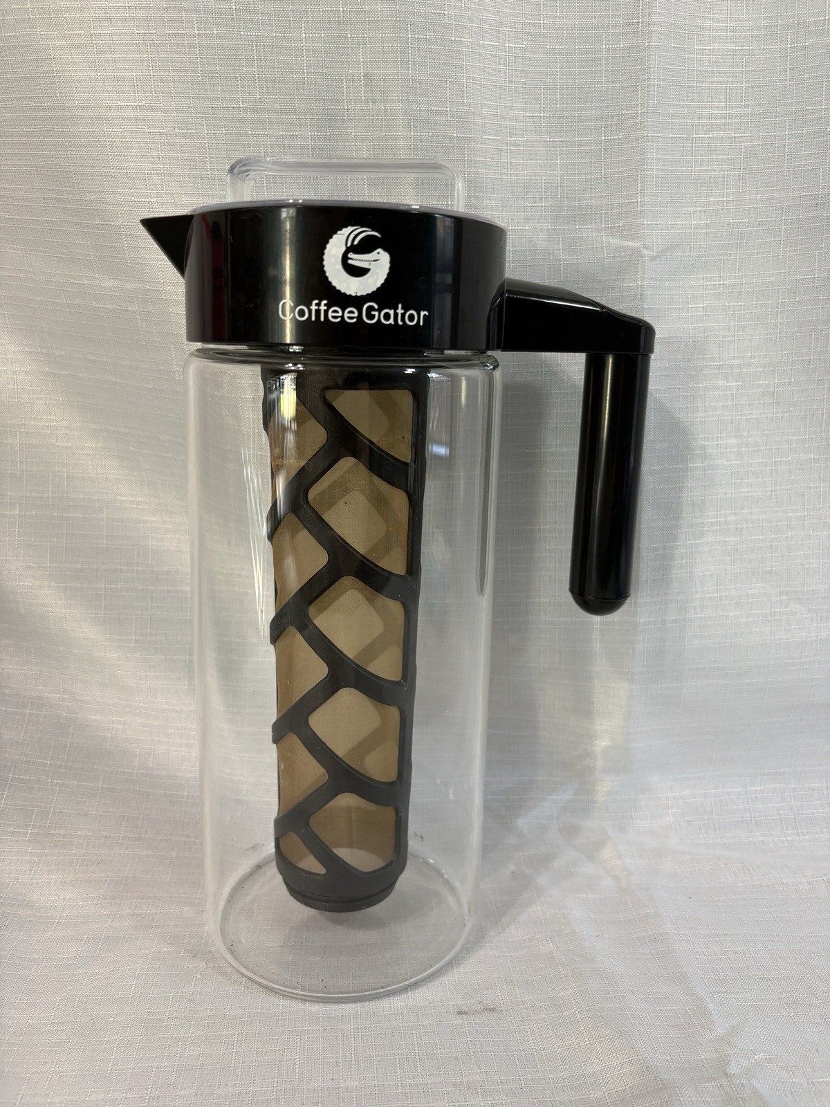 47 Oz Pitcher Glass Carafe Missing Cap