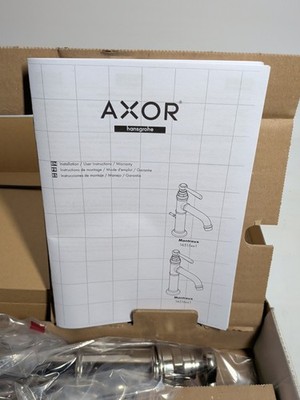 Axor Montreux 16515 Polished Nickel Single Hole Bathroom Faucet