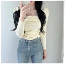 Puff Square Knit, Unisex, Slightly Used