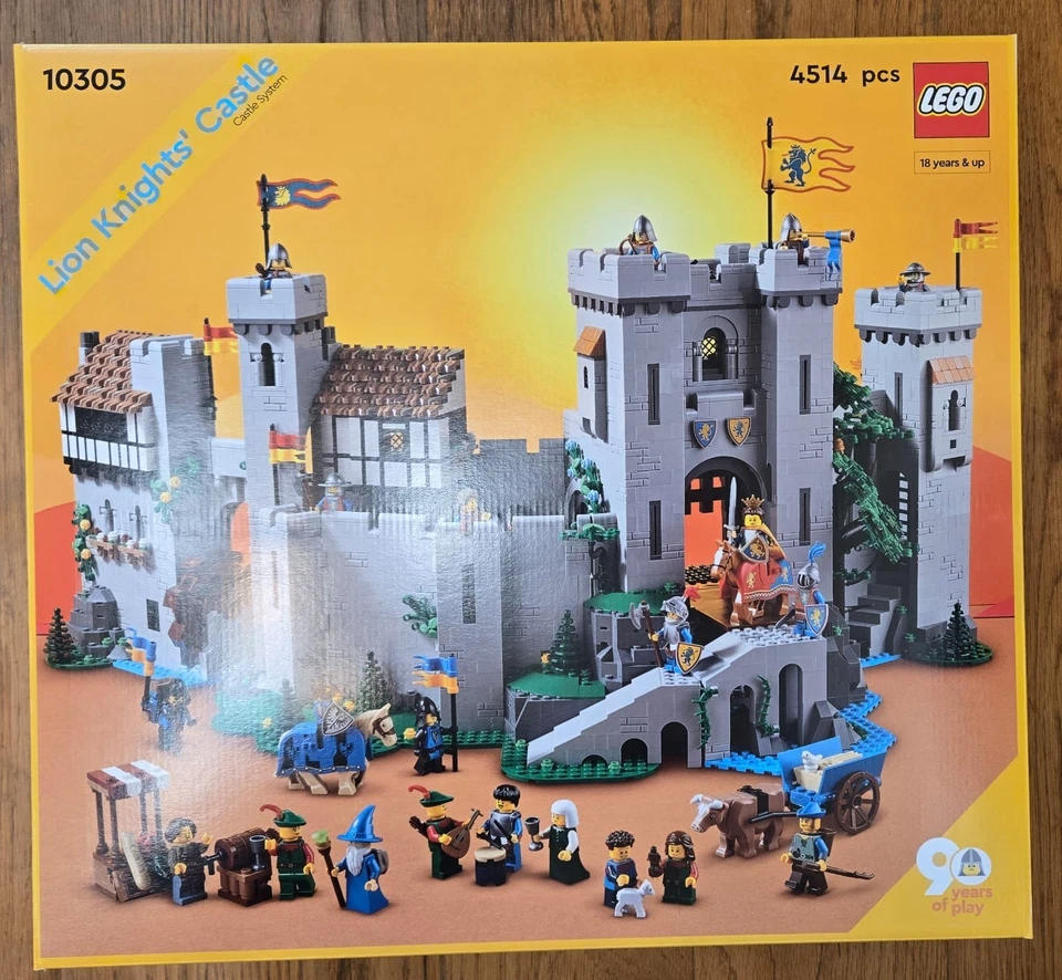 Retired LEGO 10305 Lion Knights Castle 90th Anniversary NEW SEALED ChristmasGift - Image 4 of 4